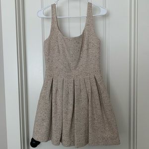 Paper Crown brand, Oatmeal colored wool dress